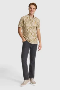 US Polo Assn. Men Light Khaki T-Shirt - Image 4