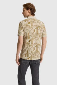 US Polo Assn. Men Light Khaki T-Shirt - Image 5