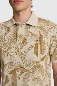 US Polo Assn. Men Light Khaki T-Shirt - Image 6