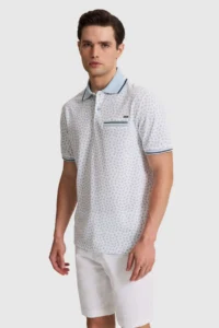 US Polo Assn. Men Light BLUE T-Shirt - Image 3