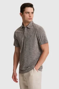 US Polo Assn. Men Brown T-Shirt - Image 3