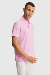 US Polo Assn. Men PINK T-Shirt - Image 3