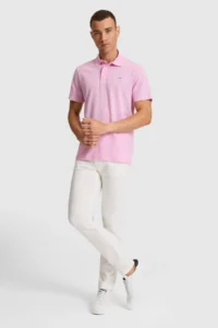 US Polo Assn. Men PINK T-Shirt - Image 4