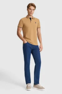 US Polo Assn. Men Coconut slim Fit Polo Shirt Collar Basic T-Shirt - Image 4