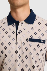 US Polo Assn. Men Regular Fit Polo Shirt Collar Stone T-Shirt - Image 6