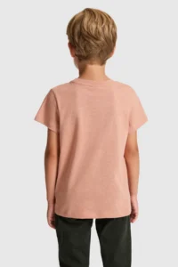 US Polo Assn. Boys' Powder PINK Crew Neck T-Shirt - Image 5