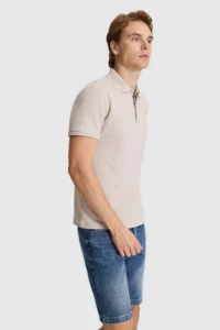US Polo Assn. Men Stone slim Fit Polo Shirt Collar Basic T-Shirt - Image 3