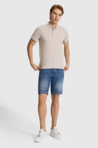 US Polo Assn. Men Stone slim Fit Polo Shirt Collar Basic T-Shirt - Image 4