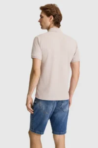 US Polo Assn. Men Stone slim Fit Polo Shirt Collar Basic T-Shirt - Image 5