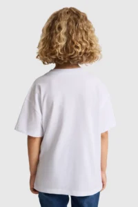 US Polo Assn. Boys' WHITE Crew Neck T-Shirt - Image 5