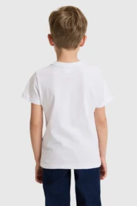 US Polo Assn. Boys' WHITE Crew Neck T-Shirt - Image 5