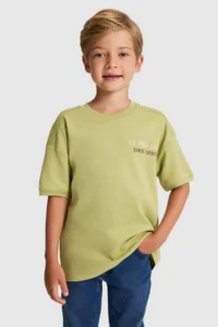US Polo Assn. Boys' Green Crew Neck T-Shirt