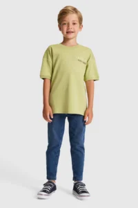 US Polo Assn. Boys' Green Crew Neck T-Shirt - Image 4