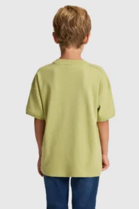 US Polo Assn. Boys' Green Crew Neck T-Shirt - Image 5