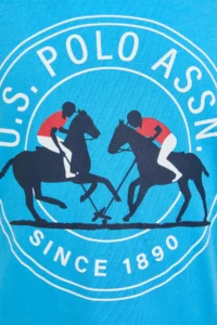 US Polo Assn. Boys' Cobalt BLUE Crew Neck T-Shirt - Image 7