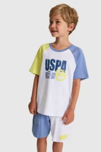 US Polo Assn. Boys' Indigo Crew Neck T-Shirt - Image 3