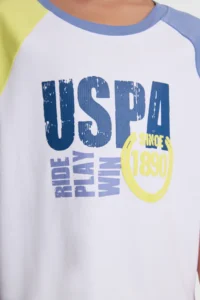 US Polo Assn. Boys' Indigo Crew Neck T-Shirt - Image 6