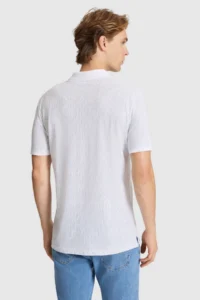 US Polo Assn. Men BLUE Regular Fit Polo Shirt Collar T-Shirt - Image 5