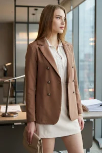 armonika Women Mink buttoned Jacket