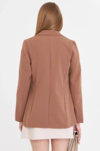 armonika Women Mink buttoned Jacket - Image 5