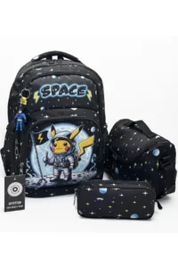 Bevitton Unisex Backpack Primary School Bag Water Resistant Thermal Primary School Bag with Nutrition Box and Pen Holder 37 - Image 2