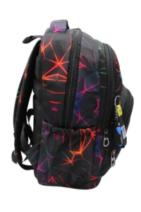 Bevitton Water Resistant Backpack Primary School Bag Set of 3 Boys Primary School Bag Gamer Black - Image 4