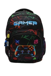 Bevitton Water Resistant Backpack Primary School Bag Set of 3 Boys Primary School Bag Gamer Black - Image 5