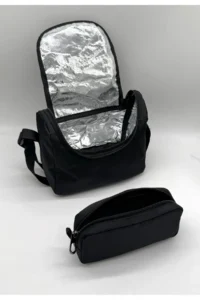 ÇantaExpress Waterproof first School Bag Set of 3 Unisex Children primary school Bag 8010 Black - Image 7