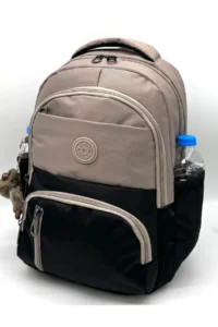 ÇantaExpress First School Bag Set of 3 Unisex Children Waterproof primary school Bag 8010 Mink-black - Image 5