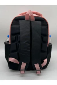 ÇantaExpress Waterproof first School Bag Set of 3 Unisex primary school Bag 8010 Powder-black - Image 6