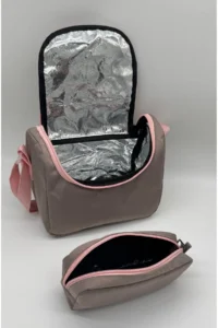 ÇantaExpress Waterproof first School Bag Set of 3 Unisex Children primary school Bag Cnt-8010 Powder-mink - Image 8