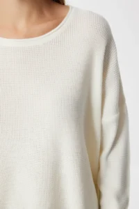 Happiness İstanbul Women Bonnet Basic Knitwear Sweater - Image 4