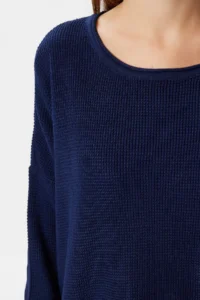 Happiness İstanbul Women Bonnet Basic Knitwear Sweater - Image 4
