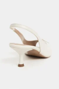 Nisantasi Shoes Rone BEIGE MATTE Pointed toe Front Light with buckle Thin Heels Women Shoes - Image 4