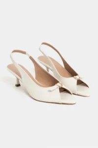 Nisantasi Shoes Rone BEIGE MATTE Pointed toe Front Light with buckle Thin Heels Women Shoes - Image 5