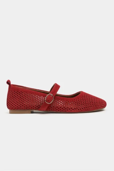 NSN-TT5914K_Red_GENUINE_Suede_1