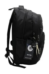 Bevitton Black Unisex School Backpack Waterproof Fabric Large Size Middle School High School University School Bag 170 - Image 5
