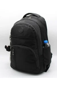 Bevitton Black Unisex School Backpack Waterproof Fabric Large Size Middle School High School University School Bag 170 - Image 6