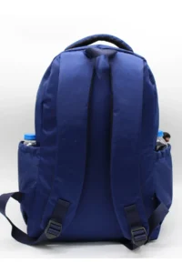 Bevitton Unisex School Backpack Navy Blue Waterproof Fabric Large Size Middle School High School University School Bag 1710 - Image 7