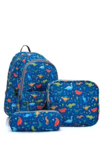 Cambridge Polo Club 3 Sets School Bag Set Dinosaur 3 Piece Bag Set - Image 3