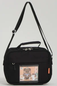 Roxbros Kawaii Korean Style Set of 3 Kids Primary School Bag with Pen Holder Lunch Bag Backpack with Accessories - Image 5