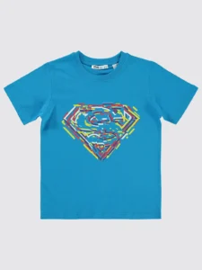 Civil Superman Boys' T-Shirt 10/13 Y Ecru - Image 3