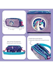LC Waikiki Milk&MooAyris Waist Bag Fonksiyonlu Pen Kutusu - Image 7