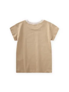 Cigit Palmiye Printed T-Shirt 2/8 Y Melon - Image 2