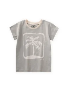 Cigit Palmiye Printed T-Shirt 2/8 Y Melon - Image 4