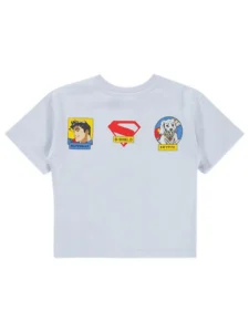 Superman Krypto Printed 2/5 Y T-Shirt - White3/4 Y - Image 2