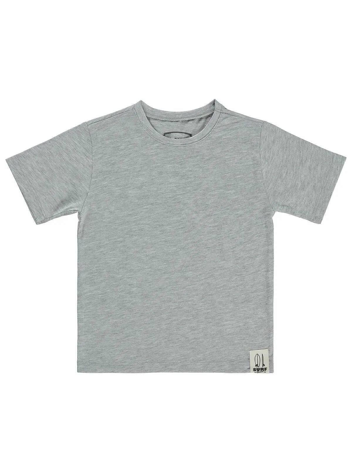 S000543481-22875_1 Civil Boys Basic Surf Etiketli 2/5 Y T-Shirt - Gray - Image 1