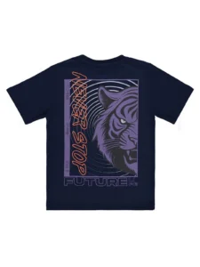 Civil Boys FUTURE ASLAN Printed 10/13 Y T-Shirt - NAVY BLUE - Image 2