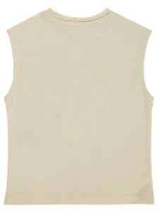 Civil Boys Basic Zero Sleeve 2/5 Y T-Shirt - Ecru - Image 2