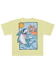 Civil Boys Vacay Mood 2/5 Y T-Shirt - Yellow - Image 2